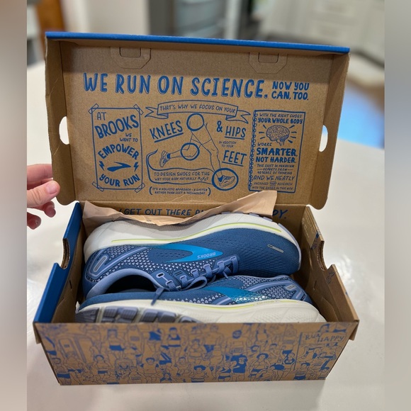 Brooks Ghost 14 Women's Fitness Workout Running Shoes Size 8.5 with box - Picture 6 of 12